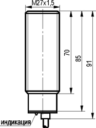 Габариты ISB A71A-02G-9-L